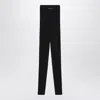 Essentials Fear Of God  Black Leggings In Stretch Waffle Fabric