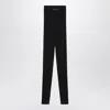 Essentials Fear Of God  Black Leggings In Stretch Waffle Fabric In Multi