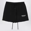 Essentials Fear Of God  Black Shorts With Logo