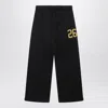 Essentials Lounge Number-print Track Pants In Black