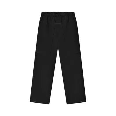 Pre-owned Essentials Fear Of God  Bonded Canvas Work Pant 'jet Black' | Men's Size S