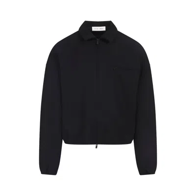 ESSENTIALS FEAR OF GOD ESSENTIALS BONDED CANVAS ZIP-UP JACKET