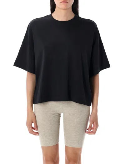 Essentials Fear Of God  Boxy Tee In Black