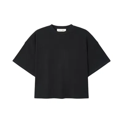 Pre-owned Essentials Fear Of God  Boxy Tee 'vintage Black' | Women's Size S
