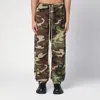 ESSENTIALS FEAR OF GOD ESSENTIALS CAMOUFLAGE TROUSERS IN RECYCLED NYLON BLEND