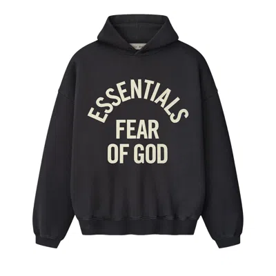 Pre-owned Essentials Fear Of God  Campus 90's Hoodie 'faded Black' | Men's Size M