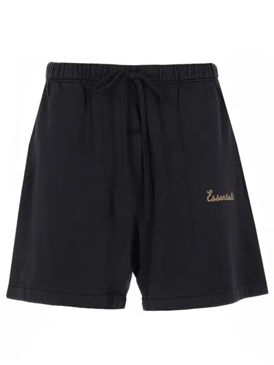 Essentials Fear Of God  Casual Essential Shorts - Ss26 Edition In Black