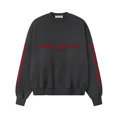 Pre-owned Essentials Fear Of God  Chicago Heavy Fleece Cropped Sweatshirt 'iron Grey' | Men's Size S