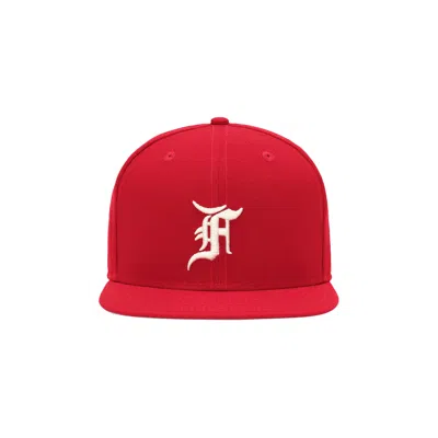 Pre-owned Essentials Fear Of God  Cincinnati Reds 59fifty Cap 'scarlet' | Men's Size 7.375