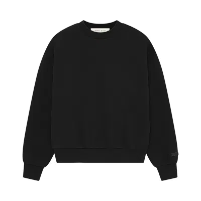 Pre-owned Essentials Fear Of God  Classic Crewneck Sweatshirt 'vintage Black' | Men's Size L