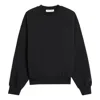 Essentials Fear Of God  Classic Fit Fleece Crewneck 'jet Black'