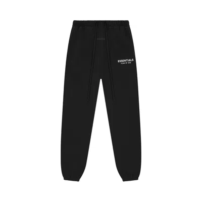 Pre-owned Essentials Fear Of God  Classic Fit Fleece Sweatpant 'jet Black' | Men's Size Xxl