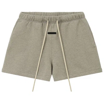 Pre-owned Essentials Fear Of God  Classic Fit Short 'washed Seal Heather' | Grey | Women's Size S