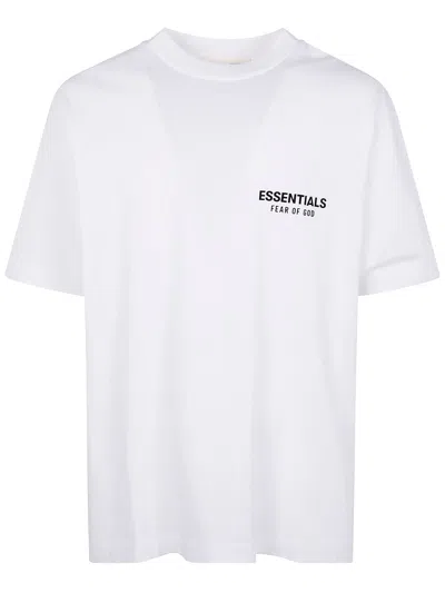 Essentials Fear Of God  Classic Fit T-shirt In White