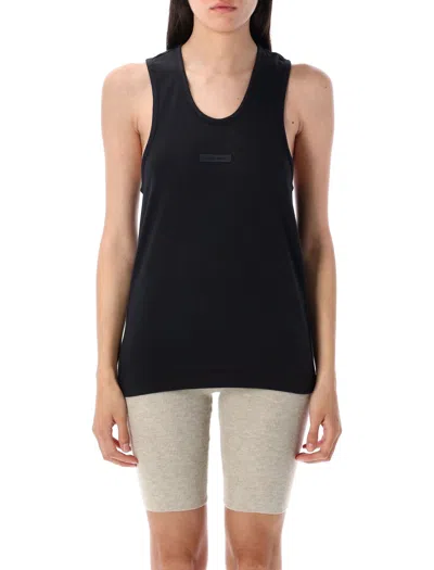 Essentials Fear Of God  Classic Fit Tank In Black