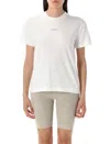 Essentials Metallic Badge T-shirt In White