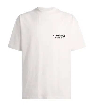 Essentials T-shirt Mit Logo-print In Grey