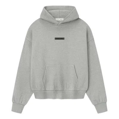 ESSENTIALS Fear of God Essentials Classic Fleece Hoodie 'Concrete Heather'