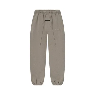 Pre-owned Essentials Fear Of God  Classic Fleece Sweatpant 'homestead Heather' | Tan | Women's Size L