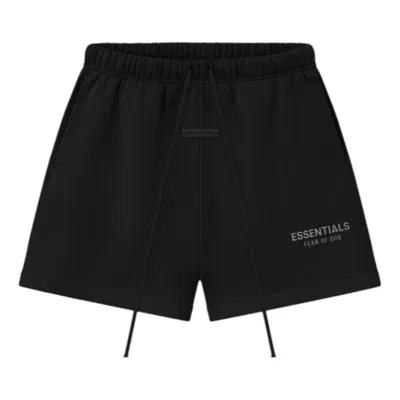 Essentials Fear Of God  Classic Fleece Sweatshort 'jet Black'