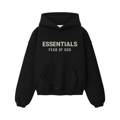 Pre-owned Essentials Fear Of God  Classic Hoodie 'black' | Kid's Size 12