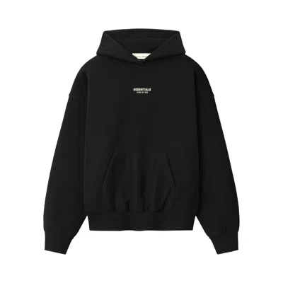 Pre-owned Essentials Fear Of God  Classic Hoodie 'black' | Men's Size Xxl