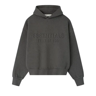 Pre-owned Essentials Fear Of God  Classic Hoodie 'charcoal Heather' | Grey | Men's Size M In Gray