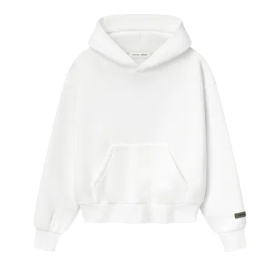 Pre-owned Essentials Fear Of God  Classic Hoodie 'cloud White' | Women's Size Xxs