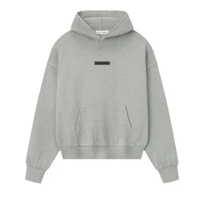 Pre-owned Essentials Fear Of God  Classic Hoodie 'concrete Heather' | Grey | Men's Size Xl In Gray
