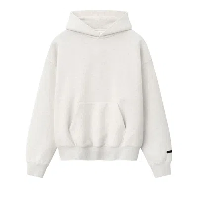 Pre-owned Essentials Fear Of God  Classic Hoodie 'oatmeal Heather' | Cream | Men's Size M