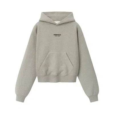 Pre-owned Essentials Fear Of God  Classic Hoodie 'warm Heather' | Grey | Men's Size M