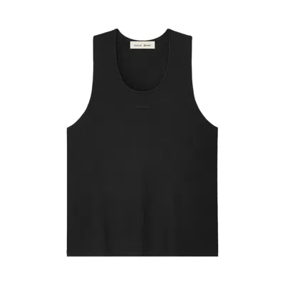 Pre-owned Essentials Fear Of God  Classic Knit Tank 'vintage Black' | Women's Size Xl