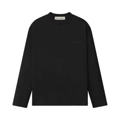 Pre-owned Essentials Fear Of God  Classic Long Sleeve Tee 'vintage Black' | Women's Size S