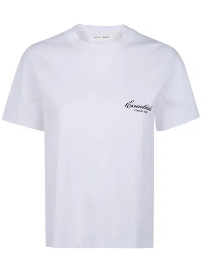 Essentials Fear Of God  Classic Short Sleeve Tee In White