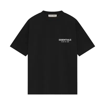 Pre-owned Essentials Fear Of God  Classic Short-sleeve Tee 'vintage Black' | Men's Size S