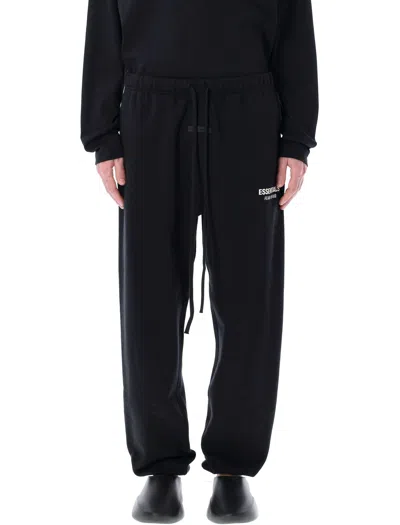 Essentials Classic Fit Fleece Sweatpants In Black