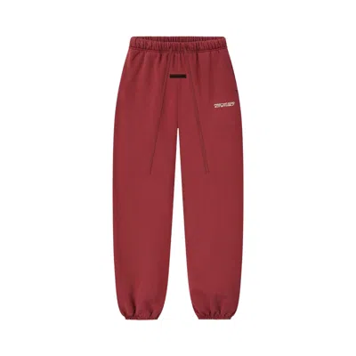 Pre-owned Essentials Fear Of God  Classic Sweatpant 'crimson' | Red | Women's Size L