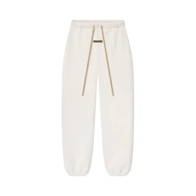 Pre-owned Essentials Fear Of God  Classic Sweatpant 'oatmeal Heather' | Cream | Women's Size M In White