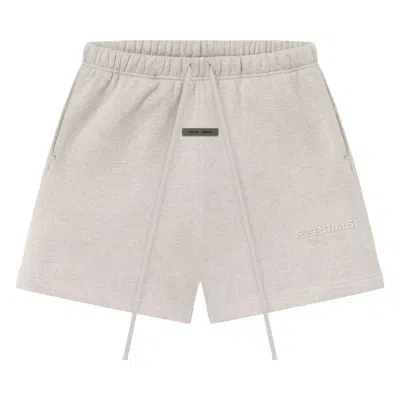 Pre-owned Essentials Fear Of God  Classic Sweatshort 'heather Stone' | Grey | Men's Size S