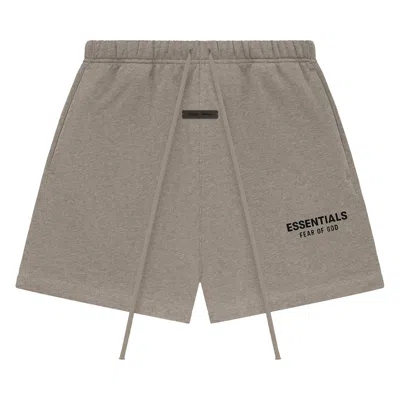 Pre-owned Essentials Fear Of God  Classic Sweatshort 'homestead Heather' | Grey | Men's Size Xs In Gray
