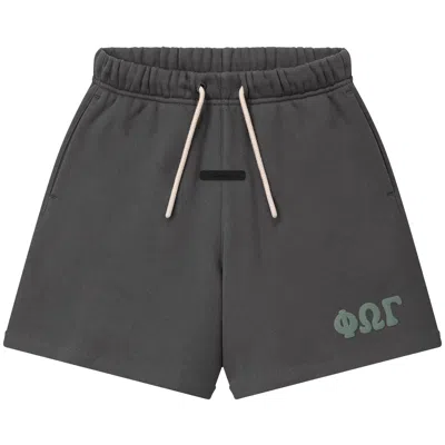 Pre-owned Essentials Fear Of God  Classic Sweatshort 'iron Grey' | Kid's Size 8