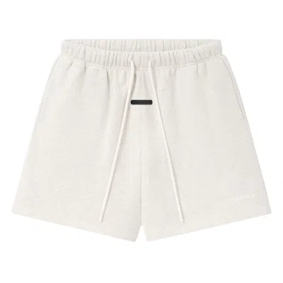 Pre-owned Essentials Fear Of God  Classic Sweatshort 'oatmeal Heather' | Cream | Men's Size Xxl