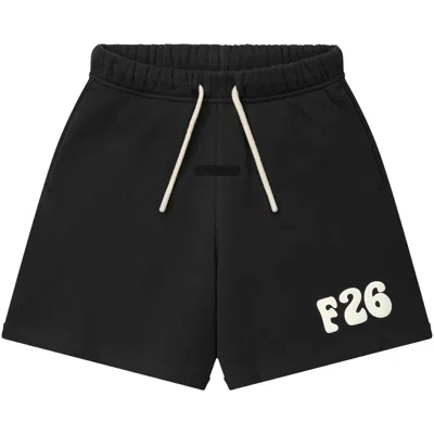 Pre-owned Essentials Fear Of God  Classic Sweatshort 'vintage Black' | Kid's Size 8