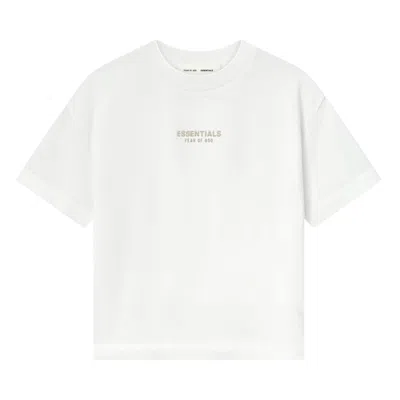 Pre-owned Essentials Fear Of God  Classic Tee 'cloud White' | Women's Size Xl