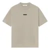 Essentials Cotton Logo Oversized T-shirt In Neutral