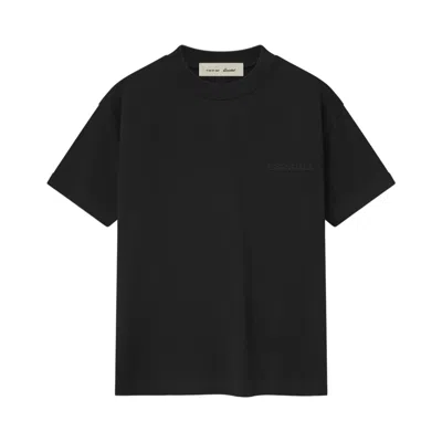 Pre-owned Essentials Fear Of God  Classic Tee 'vintage Black' | Kid's Size 12