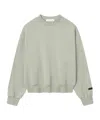 Essentials Fear Of God  Classsic Fleece Crewneck Sweatshirt In Gray