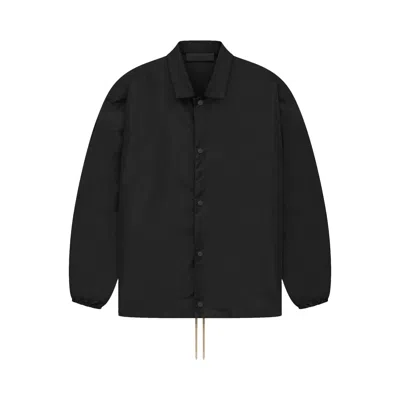Pre-owned Essentials Fear Of God  Coaches Jacket 'black'