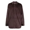 Essentials Fear Of God  Corduroy Shirt Jacket 'purple Red'