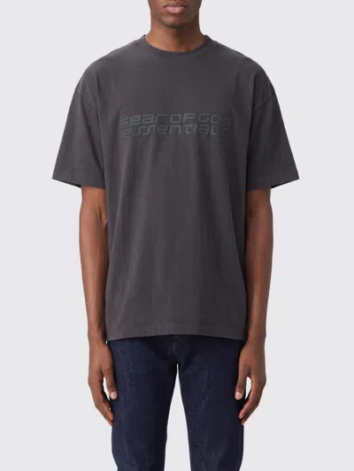 Essentials Fear Of God  Cotton Relaxed Fit T-shirt In Black